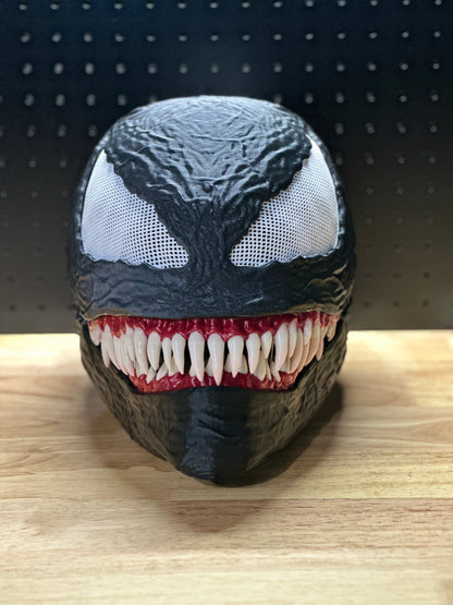 Venom 3D Printed Helmet – Display Prop or Wearable