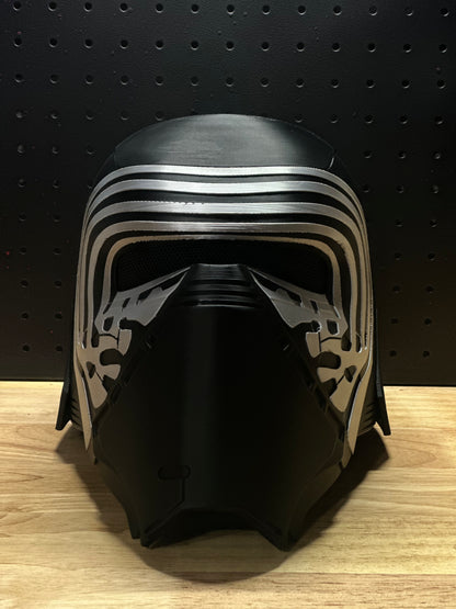 Kylo Ren Cosplay Helmet High Quality 3D Print