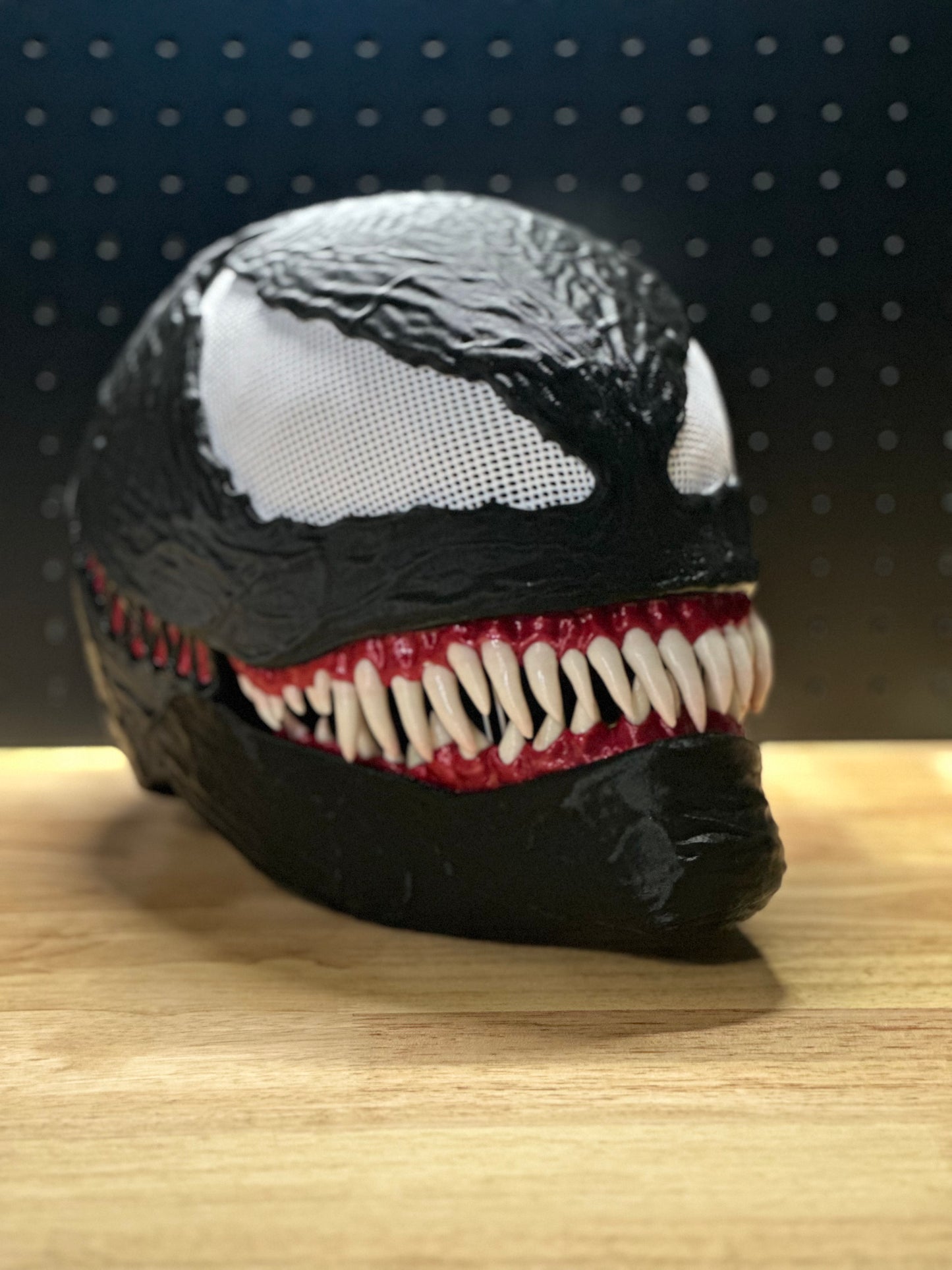 Venom 3D Printed Helmet – Display Prop or Wearable
