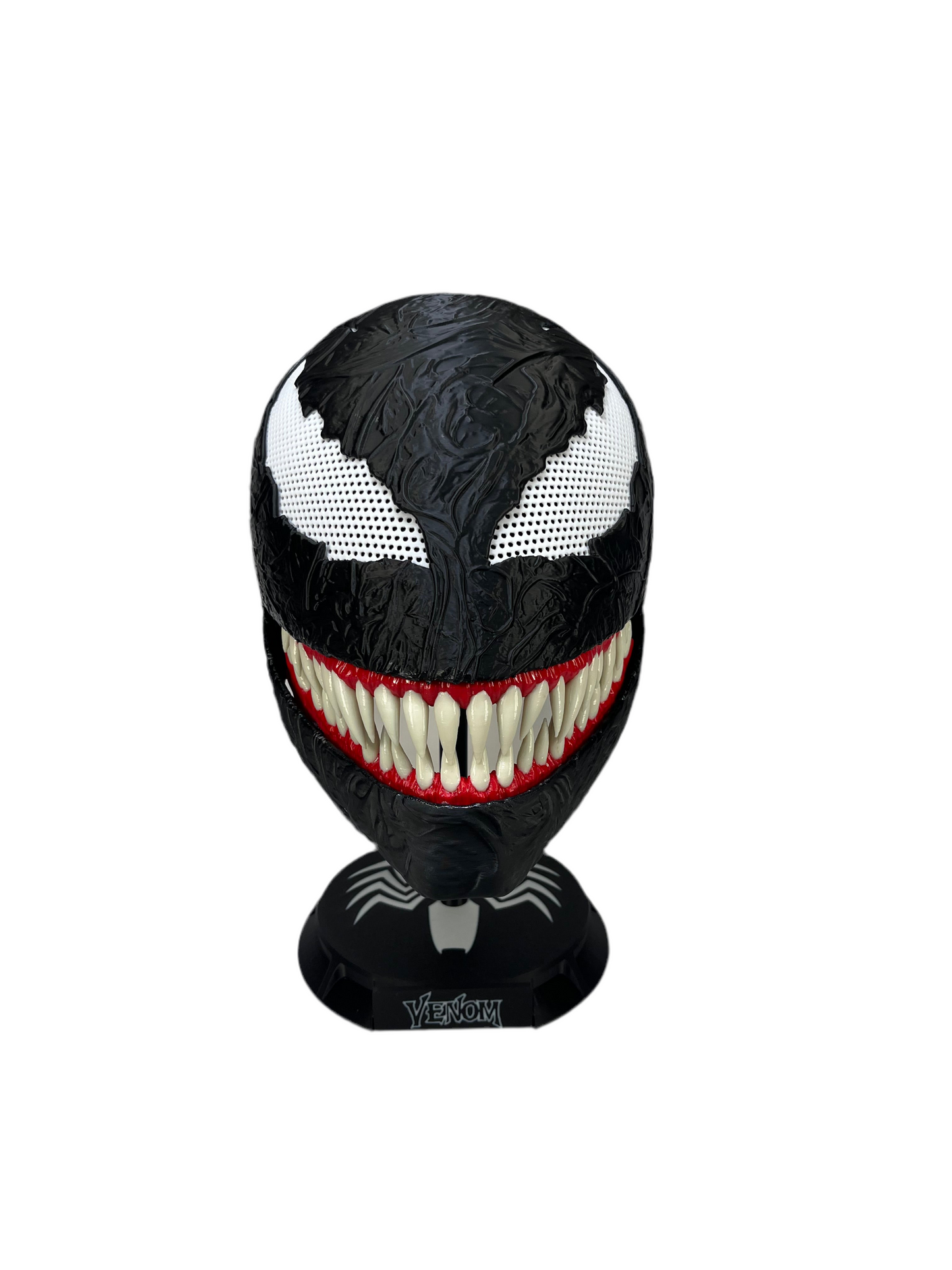 Venom 3D Printed Helmet – Display Prop or Wearable