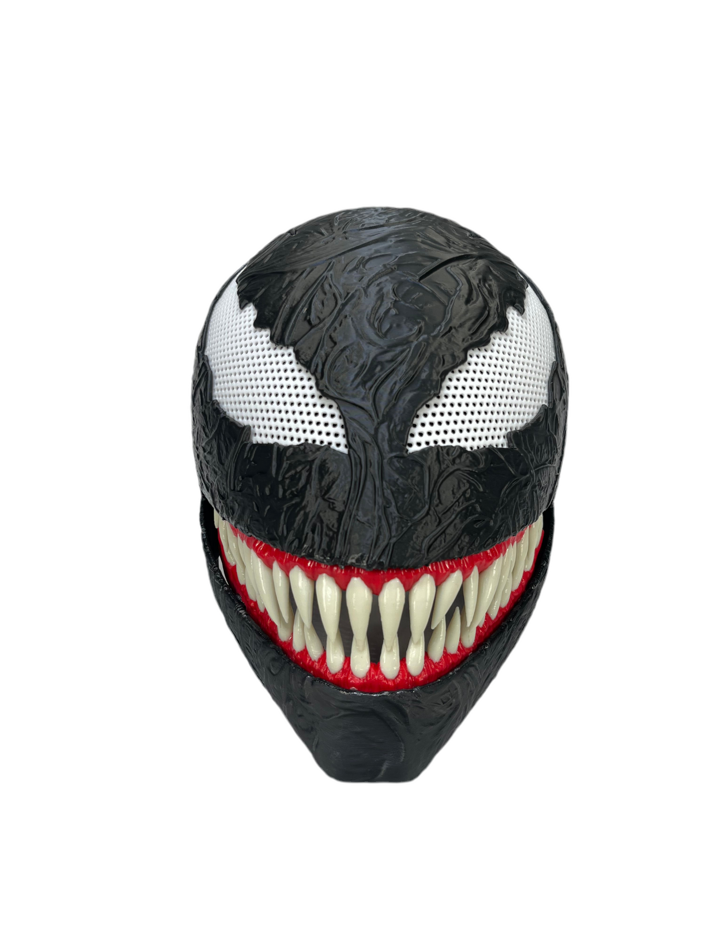 Venom 3D Printed Helmet – Display Prop or Wearable