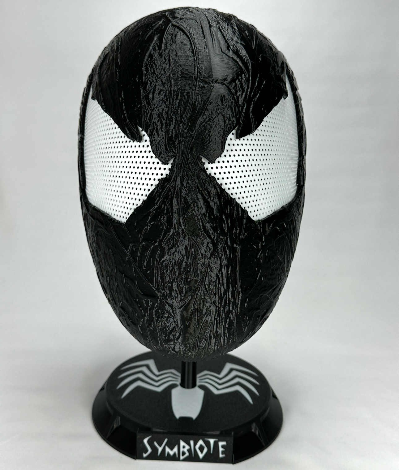 Symbiote Spider-Man Cosplay Mask - Premium Quality Superhero Helmet