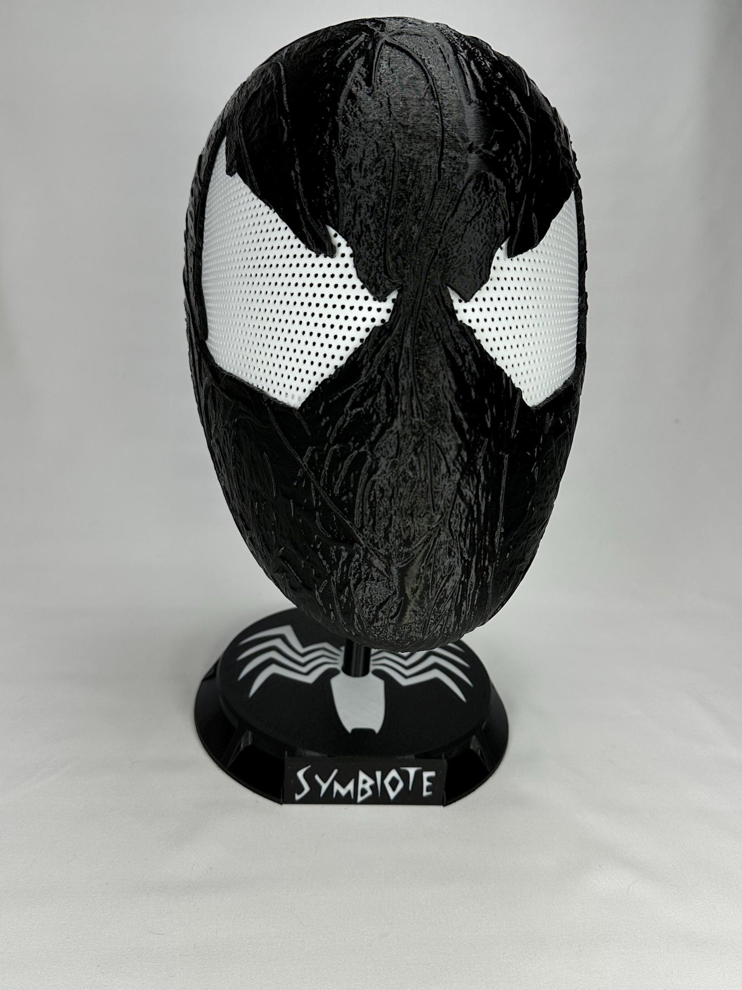 Symbiote Spider-Man Cosplay Mask - Premium Quality Superhero Helmet